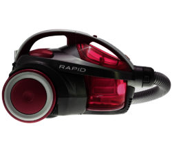 HOOVER  Rapid SE81RA05001 Cylinder Bagless Vacuum Cleaner - Titanium & Pink